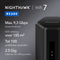 Netgear Nighthawk RS300 - Router - WiFi 7 tot 9.3 Gbps - 185m2 dekking