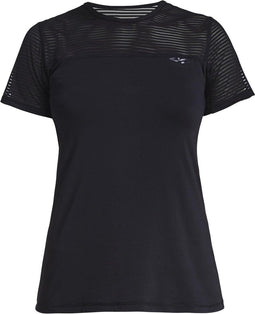 Rohnisch Miko Tee - Dames Sportshirt - Gerecycled materiaal - Black