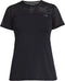 Rohnisch Miko Tee - Dames Sportshirt - Gerecycled materiaal - Black