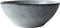 Dutch Rose Serenity Schaal - Serveerschaal - 24cm - Stoneware Handgemaakt - Grijs