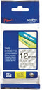 Brother P-Touch TZe-131 - Lettertape - gelamineerd 12mm - zwart op transparant (8m)