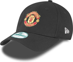 New Era Cap 9FORTY Manchester United - One size - Unisex - Zwart/Rood
