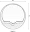 Zuiver Round Wall Spiegel/ Wandspiegel Rond 60 cm Hout - Bruin