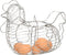 Cosy&Trendy Eiermand - Kip - 30 cm - 25 cm