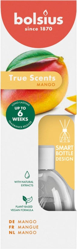 Bolsius - True Scents - Geurstokjes - 60 ml - Mango