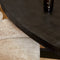 StarFurn Eettafel Denver Ovaal Zwart 180cm