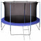 vidaXL 142098 - Veiligheidsnet - 3,66 m ronde trampoline - Zwart