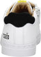 Shoesme sneakers - Witte sneaker met lichtgroen label en zwart detail - Kleur White Black