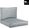 In The Mood Collection Royal Palletkussens - L60 x B80/40 x H12 cm - Velvet - Lichtgroen