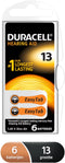 Duracell - Hearing Aid-batterijen maat 13 - 300mAh - (6 stuks)