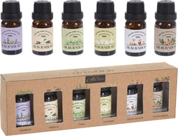 Essentiële Olie Set - 100% Natuurlijk - Aromatherapie - 6 x 10ml (6 stuks)