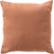 Dutch Decor MAY - Sierkussen 45x45 cm - Driedimensionale bladmotief - Muted Clay - roze - Inclusief binnenkussen