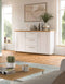Furnilux Verona - Sideboard - Tijdloos design - Bruin - 40x129x80cm