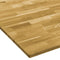 vidaXL - Tafelblad - vierkant - 23 - mm - 80x80 - cm - massief - eikenhout