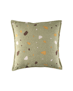 Terrazzo Moss Block Cushion