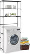 Luft - Opbergrek - 3 planken - Wasmachine en Droger ombouw - 154 cm hoog - 63 cm breed - 30 cm diep