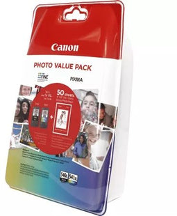 Canon 5224B007 - Originele inkt cartridge - Multicolour Zwart/Cyaan/Magenta/Geel (2 stuks)