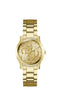 Mod. ANNETTE - Horloge - Gouden roestvrijstalen band - Geschenkdoos