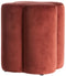 Light & Living Poef Nalani - Bordeaux - 38x38x45cm - Modern