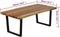 vidaXL - Salontafel - 102x54x41 - cm - massief - suarhout