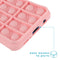 iMoshion Hoesje Geschikt voor Samsung Galaxy S9 Hoesje Siliconen - iMoshion Pop It Fidget Toy - Pop It hoesje - Roze