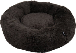 District 70 FUZZ Donut Hondenmand - Donutvormig - Extra Warm - Donker Grijs - Ø 100 cm