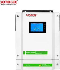 5.5kw Hybride Op + Offgrid Solar Inverter + Nul Feed Limiter Touchscreen Met 5000W Mppt Solar lader