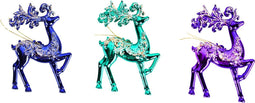 5.6 inch Reindeer Orna X 3. 5x5x10 cm kerstornament