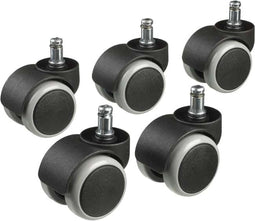 5 bureaustoel wielen harde ondergrond