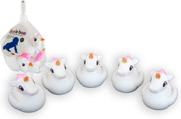 5 Eenhoorn badfiguren in net 8490