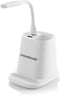 5-in-1 Wireless Charger with Organiser-Stand and USB LED Lamp DesKing InnovaGoods