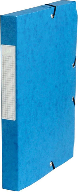 5 Star elastobox rug van 4 cm donkerblauw