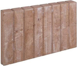 5 stuks! Blokjesband bruin 6x35x50 cm