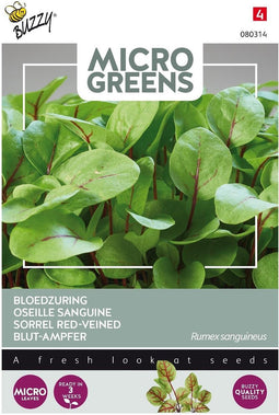 5 stuks - Buzzy - Microgreens Bloedzuring
