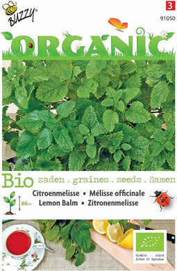 5 stuks - Buzzy - Organic Citroenmelisse (Skal 14275)