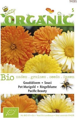 5 stuks - Buzzy - Organic Goudsbloem Pacific Beauty (Skal 14725)
