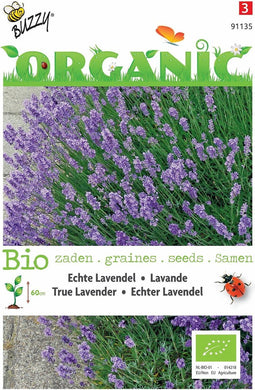 5 stuks - Buzzy - Organic Lavendel (Skal 14275)