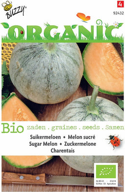 5 stuks - Buzzy - Organic Meloenen Charentais (Skal 14725)
