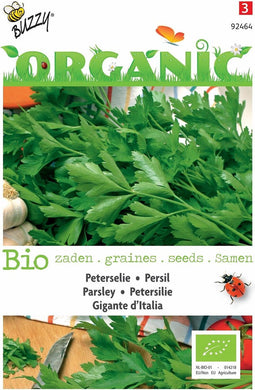 5 stuks - Buzzy - Organic Peterselie Gigante D Italia (Skal 14725)