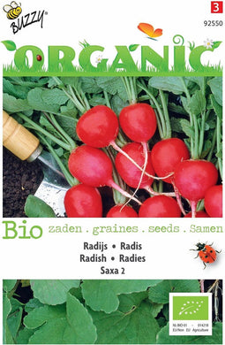 5 stuks - Buzzy - Organic Radijs Saxa 2 (Skal 14725)