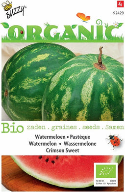 5 stuks - Buzzy - Organic Watermeloen Crimson Sweet (Skal 14275)
