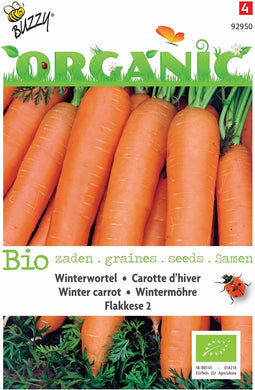 5 stuks - Buzzy - Organic Winterwortelen Flakkeese (Skal 14725)