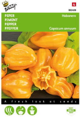 5 stuks - Buzzy - Peper Habanero oranje Tuinplus