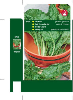 5 stuks - Hortitops - HT 20 Gram - Snijbiet Gewone Groene