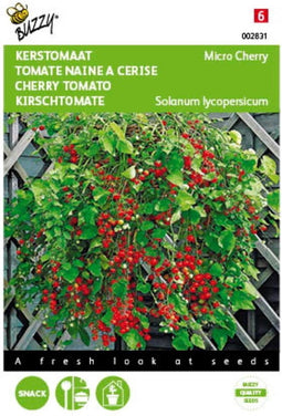 5 stuks Kerstomaat Micro Cherry