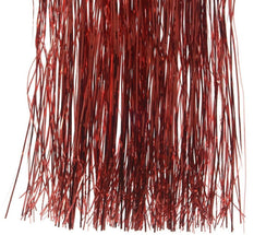 5 stuks! Lametta vinyl glans l50 en b40cm kerstrood