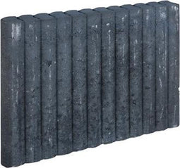 5 stuks! Mini palissadeband zwart 6x40x50 cm