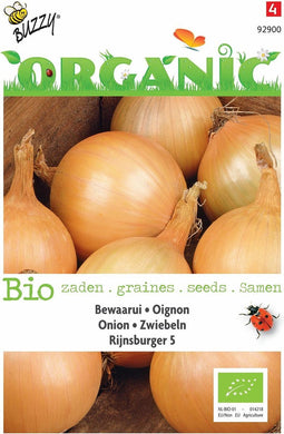 5 stuks Organic Ui Rijnsburger 5, bewaarui (BIO)