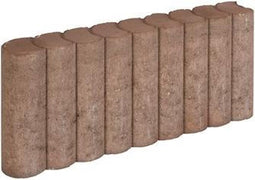 5 stuks! Rondo palissadeb bruin 8x25x50 cm