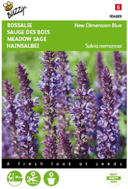 5 stuks Salvia, Bossalie New Dimension Blue